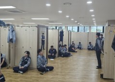 241024 24년 단체교섭 승리를 위한 임원 탈의실 조회 (원자력,롤 공장)