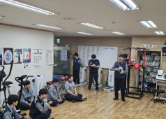 241022 24년 단체교섭 승리를 위한 임원 탈의실 조회 (터빈,단조)