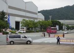 240704 7.10 총파업 출근선전전(헬스장4거리)