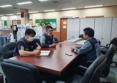 한국산연 지회장 지회 방문
