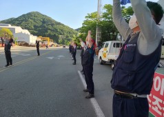 20200513 구조조정 저지 퇴근선전전