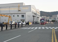 20201201 구조조정 저지 조출선전전(가스터빈삼거리)