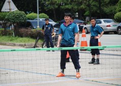 체육대회 족구