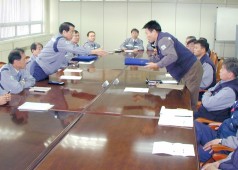 2004년 임단협 조인식(두중)