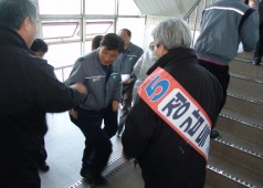 금속노조 임원선거 후보들