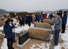 열사 묘역 참배