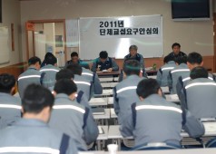 2011년 단체교섭 요구안 심의